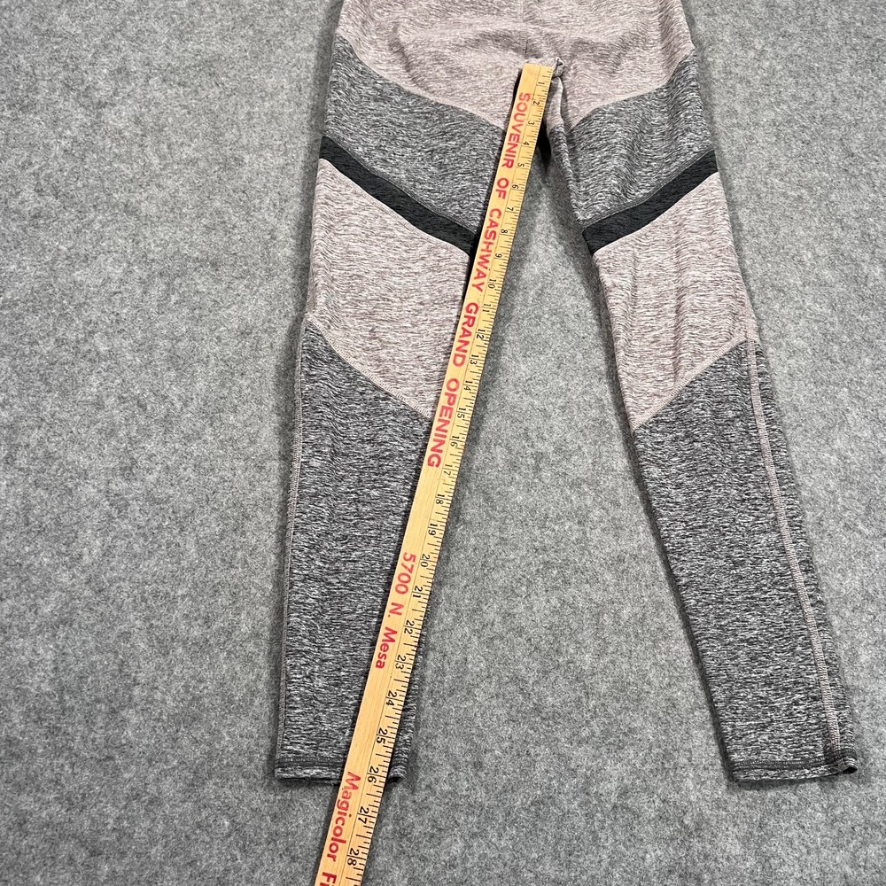 Alo Yoga Heathered Gray Beige Alosoft Sheila Leggings Women's Size Small - Picture 5 of 6